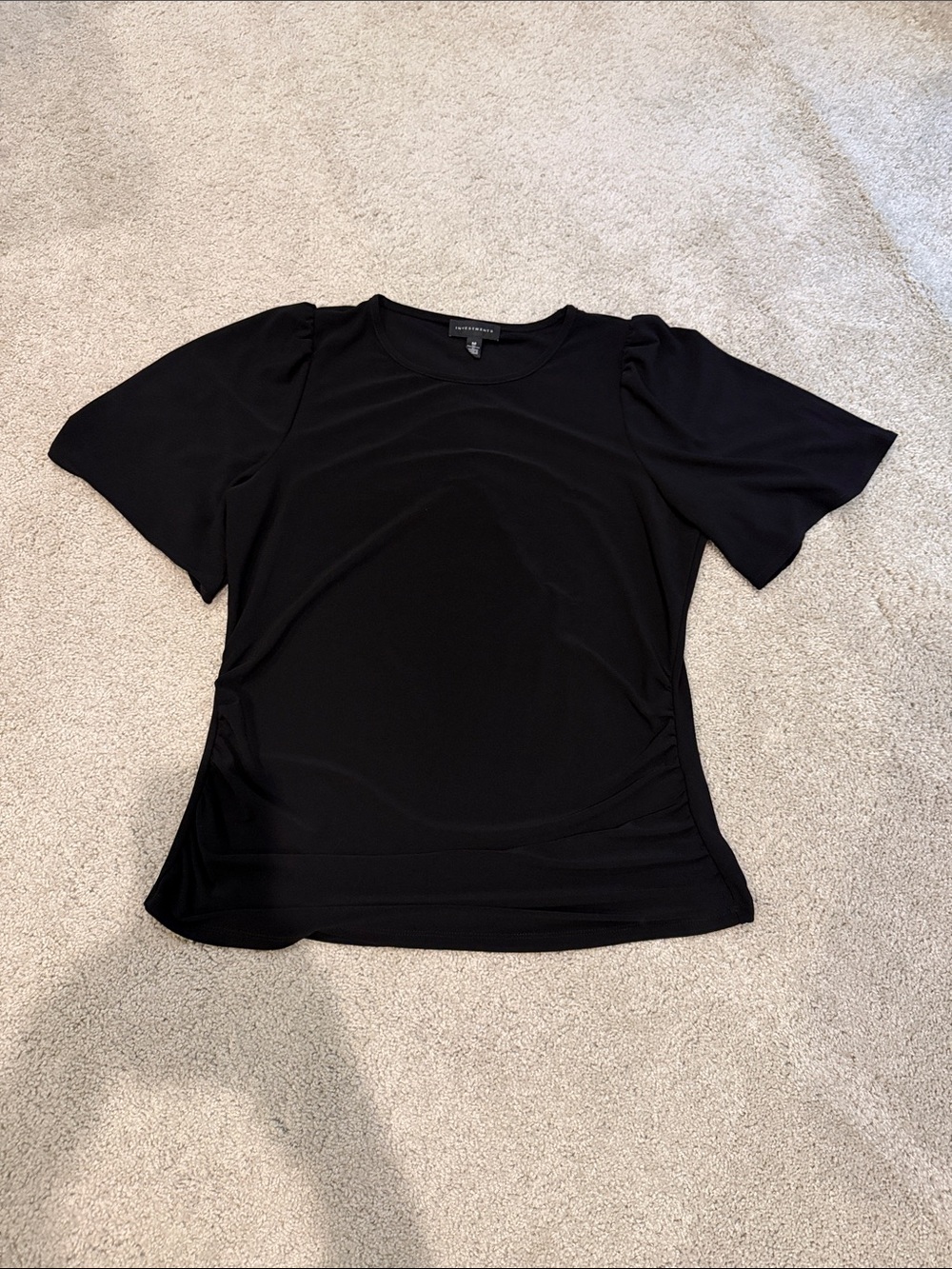 Investments medium black women’s blouse